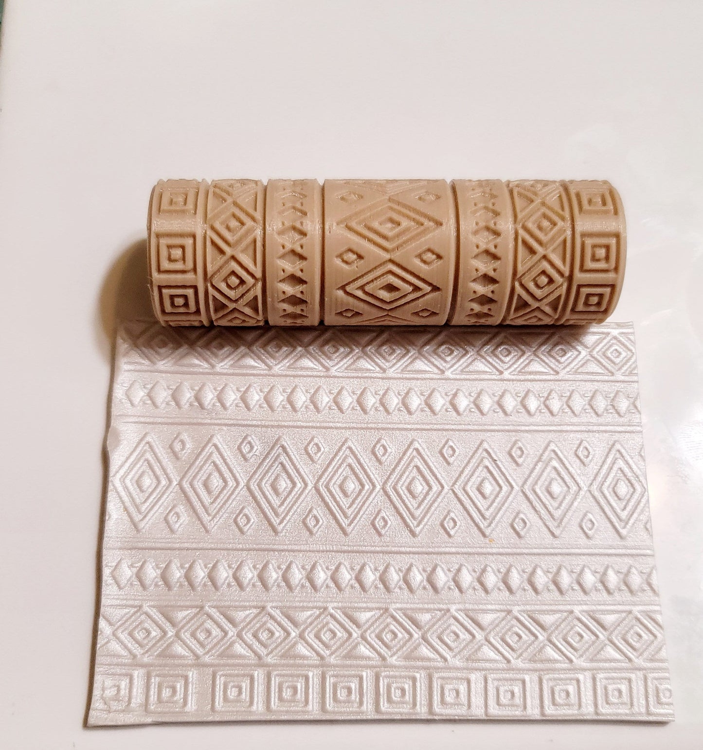 Polymer Clay Cutters #1030- Southwestern Texture Roller