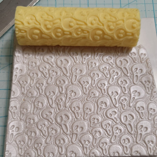 Polymer Clay Cutters #1101- Scream Texture Roller