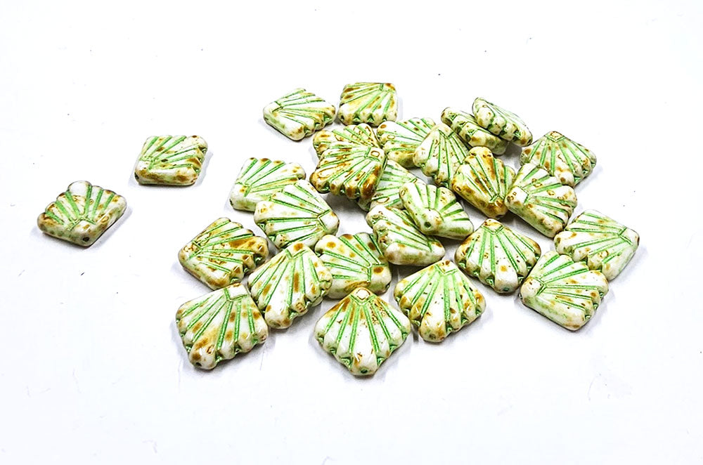 Czech Glass Beads "Diafan" Shape